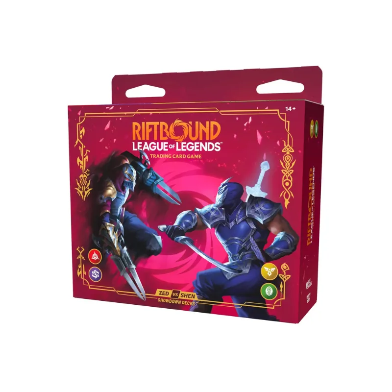 RIFTBOUND TCG -ZED VS SHEN- SHOWDAWN DECK