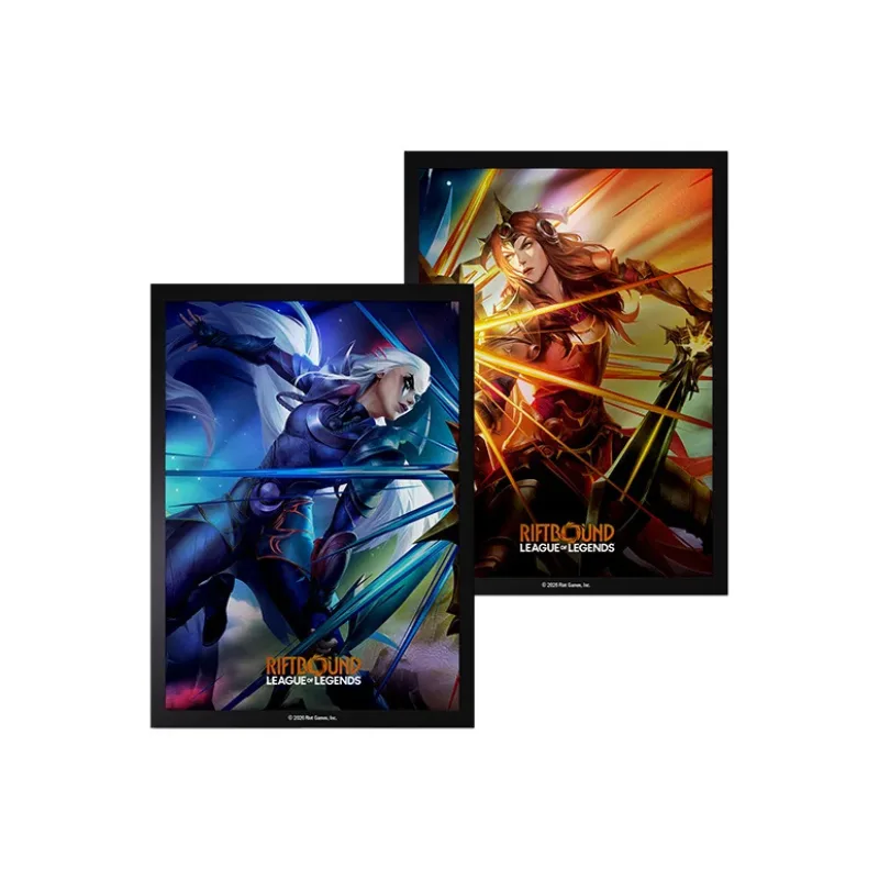 RIFTBOUND TCG SLEEVES DIANA VS LEONA